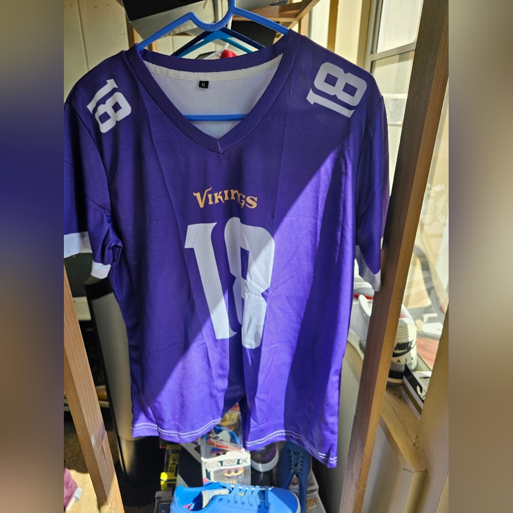 Justin Jefferson Minnesota viking jersey shirt